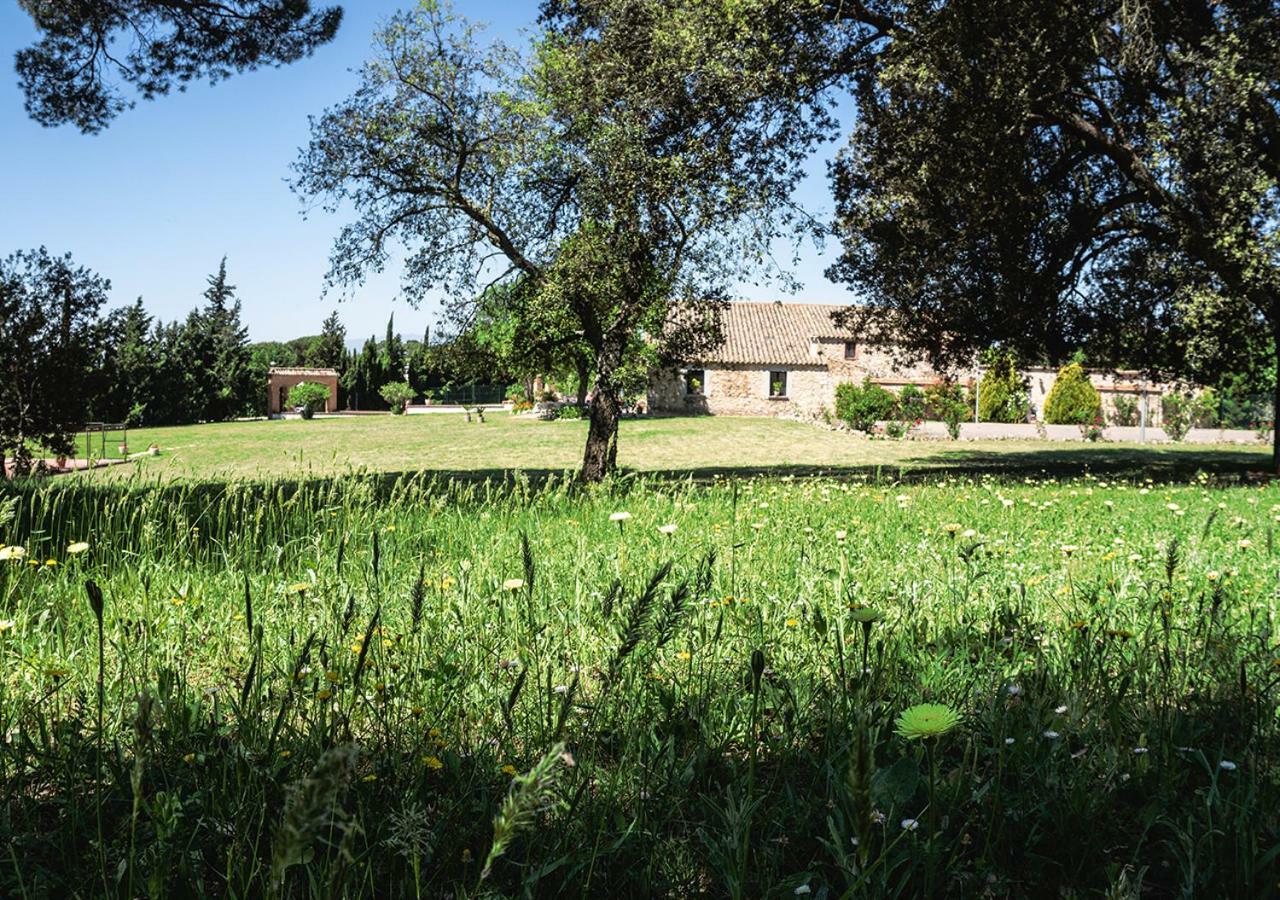 Masia Can Sola Gros Caldes de Malavella Exterior foto