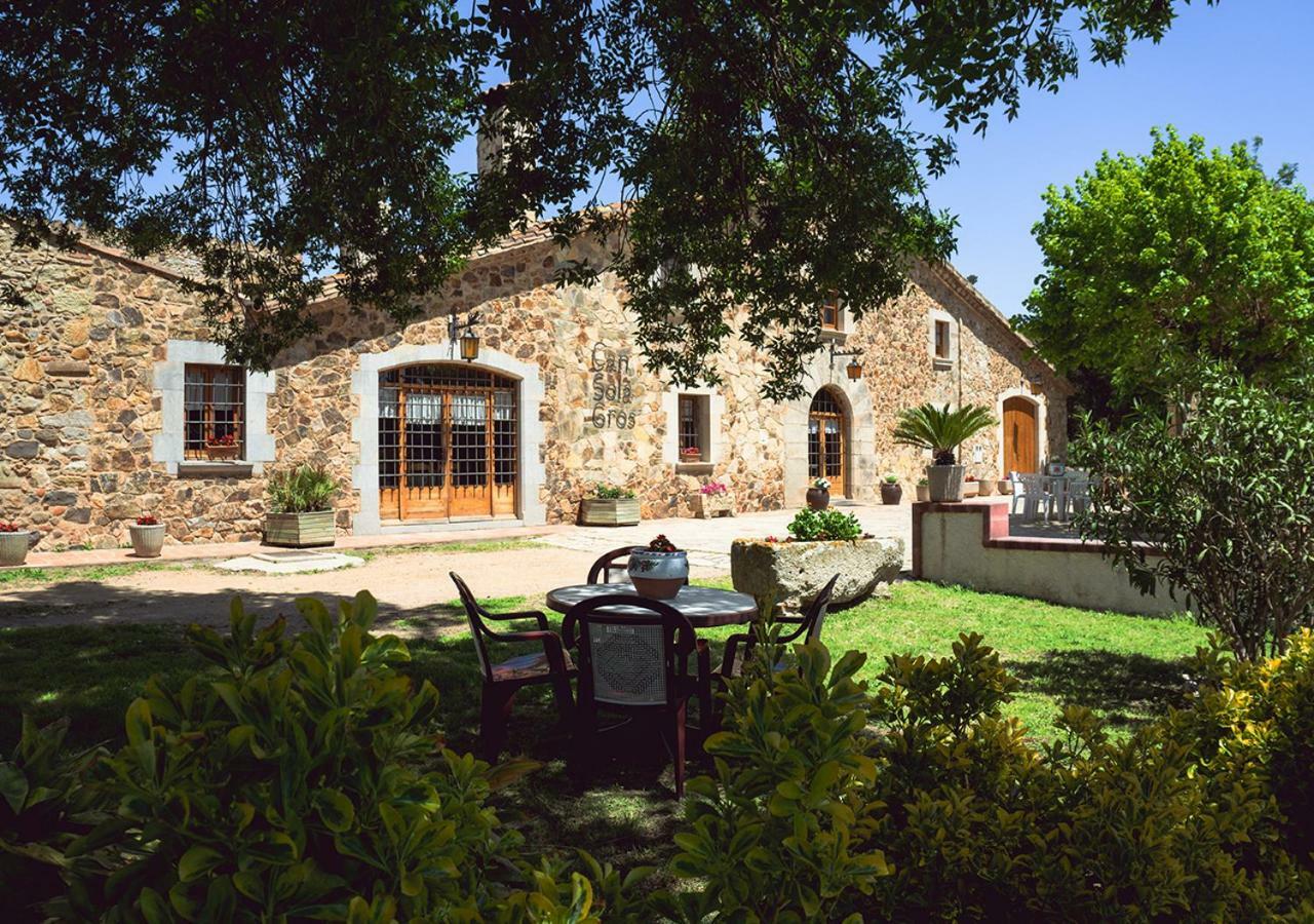 Masia Can Sola Gros Caldes de Malavella Exterior foto