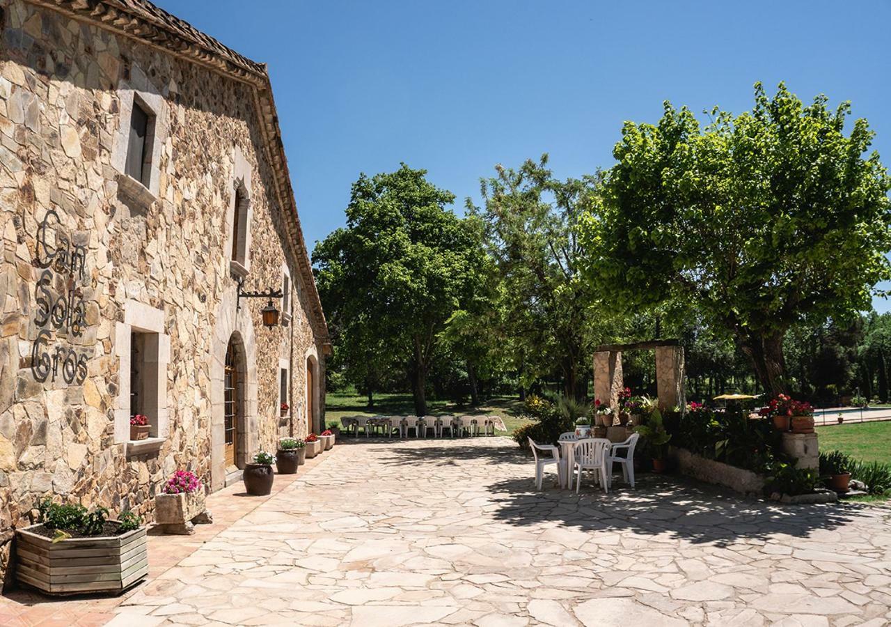 Masia Can Sola Gros Caldes de Malavella Exterior foto