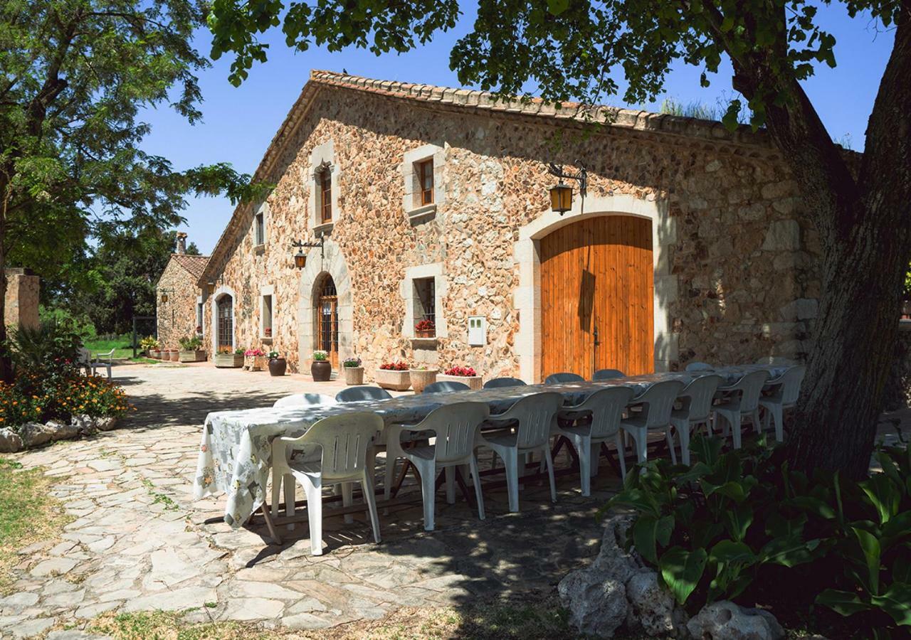 Masia Can Sola Gros Caldes de Malavella Exterior foto